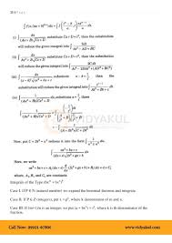 Decomposition according to the following table. Integrals Class 12 Formulas Pdf With Notes Vidyakul