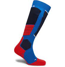 Blue Sk2 Stretch Knit Socks Falke Ergonomic Sport System Falke Ski Socks Skiing Outfit