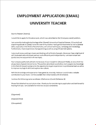 Feb 20, 2021 · leave application format: University Teacher Job Application Letter