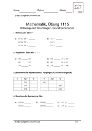Knobelaufgaben für mathe (grundschule 2. Klassenarbeiten Und Ubungsblatter Mathematik Grundschule Klasse 4 Kostenlos Zum Ausdrucken