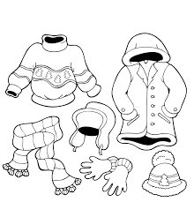 Winter Color Pages For Toddlers Colouring Pages For Kids