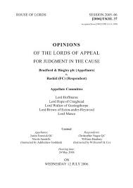 Burns & burns associates, inc. Bradford Bingley V Rashid
