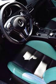 Mercedes Black And Tiffany Blue Interior Tiffany Blue Car Blue Car Accessories Luxury Car Interior