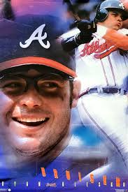 Ryan Klesko "Bruiser" Atlanta Braves MLB Action Poster