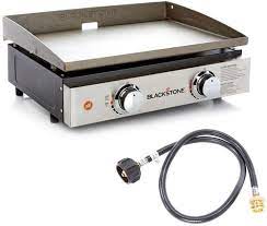 Blackstone Portable Outdoor 22 Table Top Gas Griddle With Regulator Propane Adapter Hose Gas Griddles Blackstone Camping Griddle