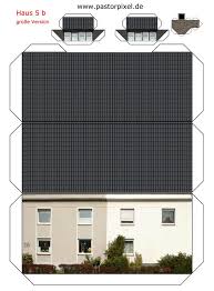 Bastelvorlage haus ausdrucken avec pretzschendorfer weihnachtsberg 48 bastelbögen kostenlose et. Ausschneidebogen Haus Dortmund Papierhauser Papiermodell Hausvorlage