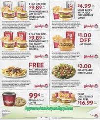Free Printable Wendys Coupons Free Food Coupons Wendys Coupons Fast Food Coupons