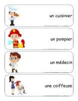 Les Metiers Activites Pour Enfants Educatout Dramatic Play Teaching French French Vocabulary