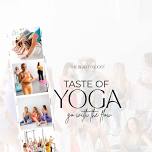 Taste of Yoga (sponsored by All The Embellishments)