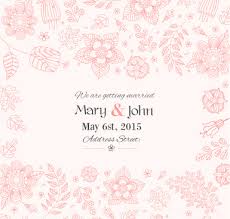 Elegant Floral Wedding Invitation Template Free Vector Download 36 307 Free Vector For Commercial Use Format Ai Eps Cdr Svg Vector Illustration Graphic Art Design