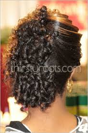 Natural hairstyles for black women. Relaxed Hairstyles Updos