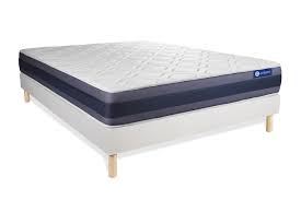 Votre matelas doit être au moins 20 cm plus long que votre taille. Ensemble Matelas Ressorts Ensaches Memoire De Forme Actiflex Morpho 200x200 Maxi Epaisseur 5zones Confort Sommier Kit Blanc