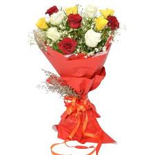 Colourful lilies or even pristine white lilies are vibrant and beautiful flowers to impress with on a date. 12 Multi Colored Roses Best Gift If Your First Date Online Flower Delivery Flower Delivery Fresh Flower Bouquets
