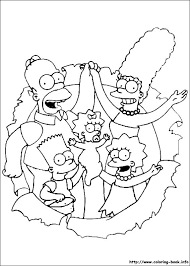 Print, color and enjoy these simpsons coloring pages! Coloring Pictures On The Simpsons Free Printables
