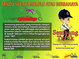 Antaranya ialah pindaan seksyen 41 akta pengangkutan jalan 1987 (akta 333) melibatkan kesalahan menyebabkan kematian kerana memandu dengan melulu atau membahayakan iaitu hukuman penjara selama lima hingga 10 tahun dengan denda rm20,000 hingga rm50,000. Facebook