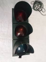 Traffic Light Lamp Glass Plastic Catawiki