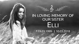 Doch philipp, 24 jahre jung, hat krebs. Wir Werden Dich Nie Vergessen Elli 18 Unsere Schwester Schrieb Dieses Lied Uber Unsere Jugend Youtube