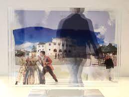 3d Uv Printing On Transparent Acrylic Sheets Spaced And Mounted On Acrylic Block Inspired By Series Music Monuments 2d Collage Prints Art Acrylic Sheets