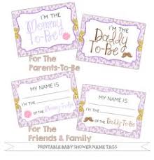 Easy to do baby shower gifts made of baby clothes and wash clothes. 8 Baby Shower Name Tags Ideas Name Tags Baby Shower Printable Name Tags