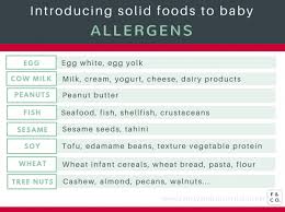 Some infants have a type of cow's milk allergy commonly referred to as cow's a milk allergy is. How To Introduce Allergenic Foods To Baby Free Allergen Safety Guide