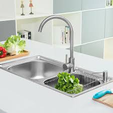 Learn about the three main designs and decide which one is right for your tastes and needs: Topmount Double Bowl Kitchen Sink Creave