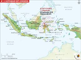 Tsunami sumatra 2004, andaman indonesia. Indonesia Earthquakes Map Areas Affected By Earthquakes In Indonesia