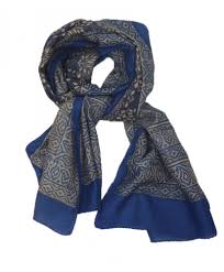 Search the world's information, including webpages, images, videos and more. Tasar Silk Scarf Blue Indian