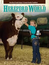Can you ever forgive me? American Hereford September 2014 Archives American Hereford Association