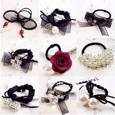 Korean Fashion Elastic Hair Rubber Bands Women Girls Ties Hair Rope Ring Accessories Fo Hair Rubber Bands Hair Accessories For Women Wholesale Hair Accessories