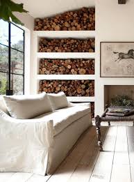 Wood Storage Ideas Inside House Deco Maison Interieur Maison Decoration Cheminee