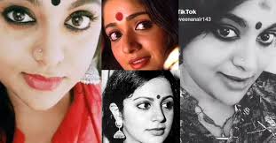 The actress is best known for her role as shyamala in chinthavishtayaya shyamala, which was written and directed by sreenivasan, for which she has won the kerala state film award for best actress. Veena Nair Looks Like Kavya Madhavan And Srividya Fans Go Gaga Over Her Tiktok Videos