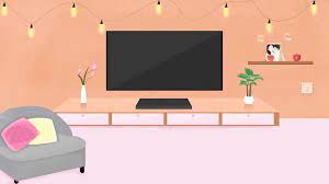 Mixed Color Cartoon Living Room Background Material Illustration Living Room Background Color Mixing Room Wall Colors
