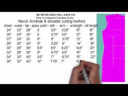 katori cutting method measurements for kameez cutting kameez chart diy kameez cutting video