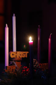 Advent candles especially designed for church use. Lighting Of The Advent Candles Advent Waiting