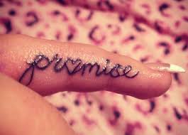 A pinky promise cannot be broken. Promise Finger Tattoo Pinky Promise Tattoo Promise Tattoo Tattoos For Daughters