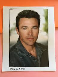 John J York, General Hospital #3 original talent agency headshot photo  W/Credits
