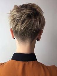 Tomboys usually have short hair cut the sides. Undercut Hairstyle Tomboy