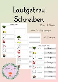 Schwingen Und Schreiben Lautgetreu Schreiben Mit Losung Unterrichtsmaterial In Den Fachern Daz Daf Deutsch In 2020 Buchstabenerkennung Schreiben Worte Schreiben
