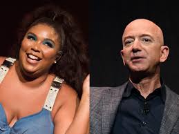 Born in houston and raised in detroit, lizzo adopted her moniker in. Jeff Bezos And Lizzo Hung Out During The Super Bowl