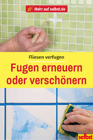 Doch beim entfernen der fliesen bedeutet das in der regel mehr arbeit für dich, bevor du neue fliesen verlegen kannst. So Verfugen Sie Eine Frisch Geflieste Flache Verfugen Fugen Erneuern Fliesen Verfugen