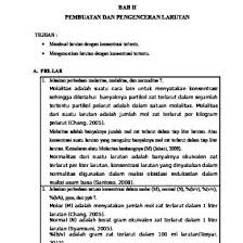 Check spelling or type a new query. Praktikum 2 Pembuatan Dan Pengenceran Larutan 5lwogwz1p5qj