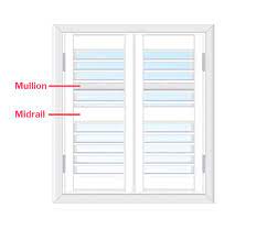 Composed of several horizontal slats, or 'louvers,' a central 'tilt bar' that controls the movement of the louvers, two vertical stiles and two horizontal rails. How To Measure For Custom Shutters