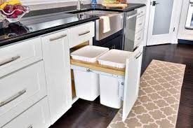 Functional Ideas For Waste Disposal In The Kitchen Kitchen Trash Can Kitchen Trash Cans Kitchen Design Kitchen Remodel