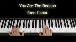 Tips pencarian lirik favorit anda. Calum Scott You Are The Reason Piano Tutorial Youtube