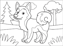 Runt (aka fionacat) previous | first | next guest starring: Adorable Husky Coloring Page Free Printable Coloring Pages For Kids