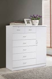 25 Shallow Dressers For Small Spaces Zipcode Design Roselyn 7 Drawer Bo Dresser Reviews In 2020 Furniture Wood Storage Cabinets Drawers