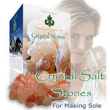 Original Himalayan Crystal Salt® Crystal Stones 1 kg