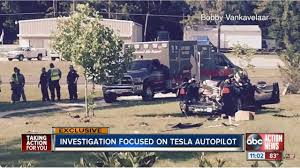 The driver of a tesla that crashed into a truck at 60 mph on friday told police she had the vehicle's autopilot feature turned on. Tesla Model S Crashes Into Back Of Fire Truck Driver Blames Autopilot