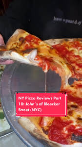 John's pizza bleecker street nyc. Ny Pizza Reviews Part 10 John S Of Bleecker Street Johns Bleeckerstreet Nyc Pizza Review Cheesepull Classic Honest Opinion Elizabethfow