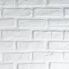 Plaquette De Parement En Platre Briquette Blanche A Peindre Tous Les Produits Plaquettes De Parement Briquette De Parement Brique Blanche Mur Brique